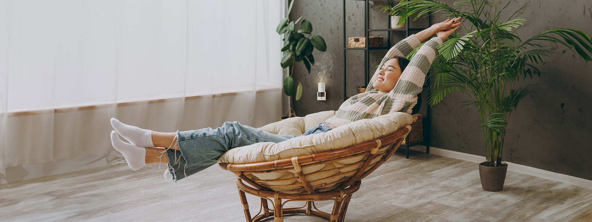 Relax and enjoy in the aromatherapy atmosphere of essential oils - 